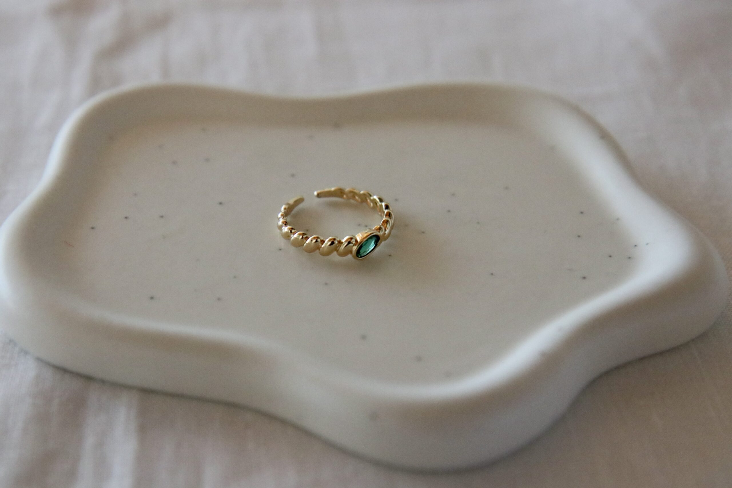 Anello Lucy Verde