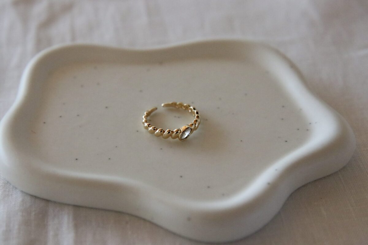 Anello Lucy Trasparente